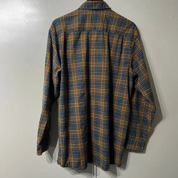 Carhartt Plaid Button Down Long Sleeves Double Pocket Shirt | Men's Size Large - Picture 3 of 9